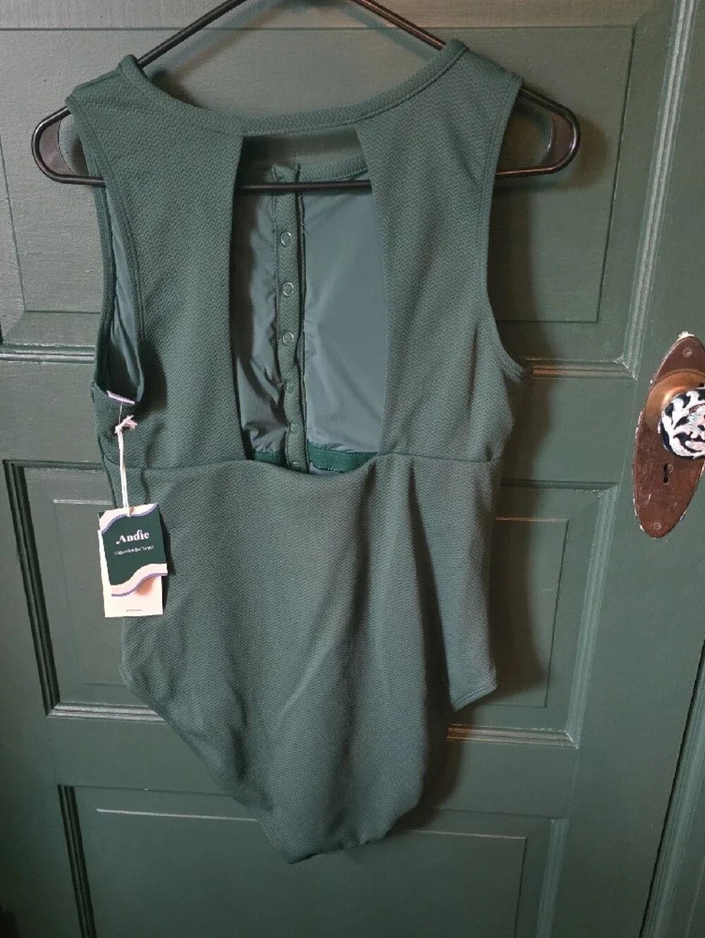 Andie Forest Green Women's Swimsuit - Picture 3 of 4